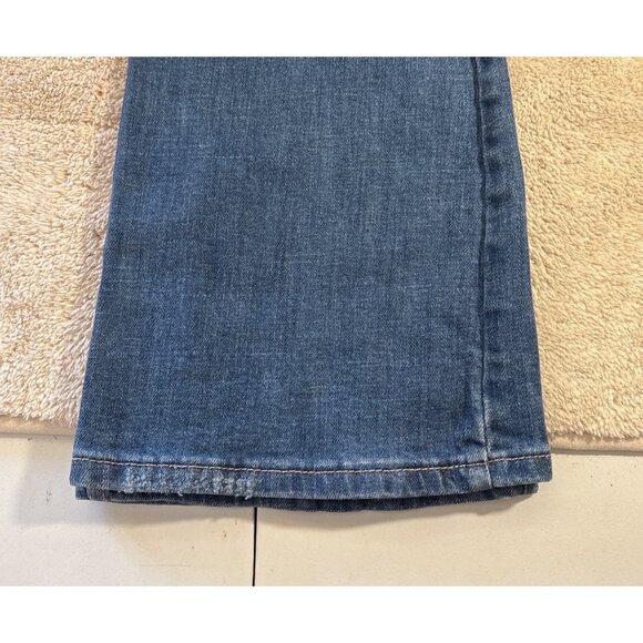 Aeropostale Womens Hailey Flare Denim Jeans Size 9/10 Regular Medium Wash - Picture 3 of 11